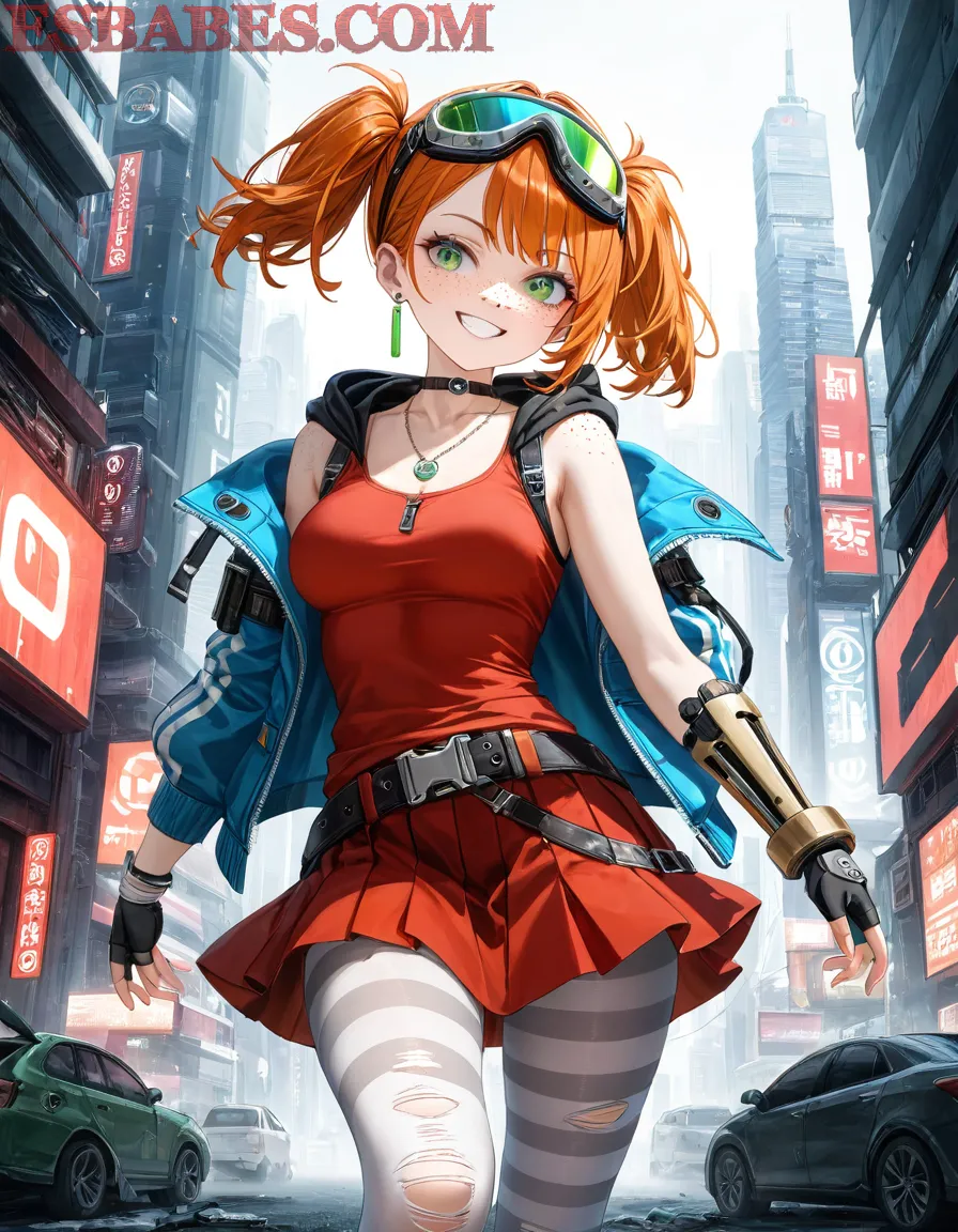 Arte ilustración increíble de Netflix Anime Eren Yeager Anime Merch Lolicon Moe generado por IA