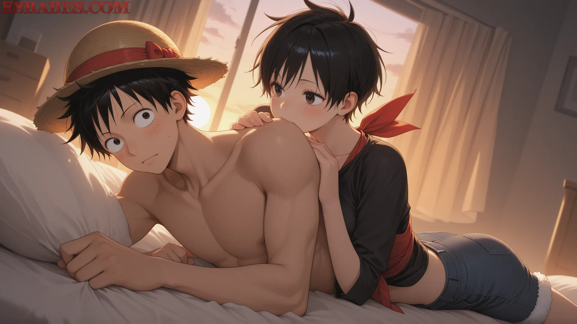 Arte ilustración increíble de Netflix Anime Top Anime Kawaii Bishounen Shotacon generado por IA