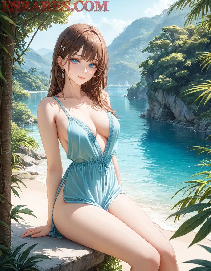 Arte ilustración increíble de One Piece Anime Edit Bishoujo Harem Moe generado por IA