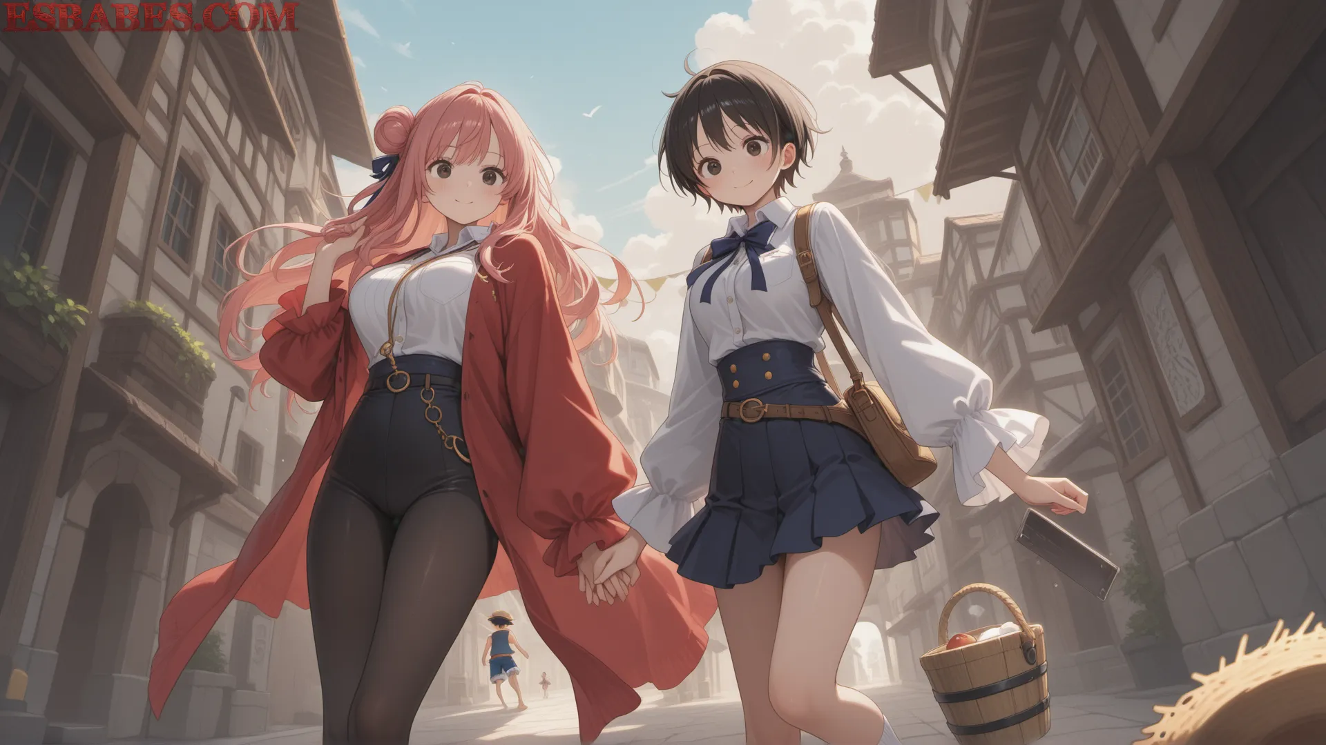 Arte ilustración increíble de One Piece Anime Girl My Hero Academia Crunchyroll Lolicon generado por IA