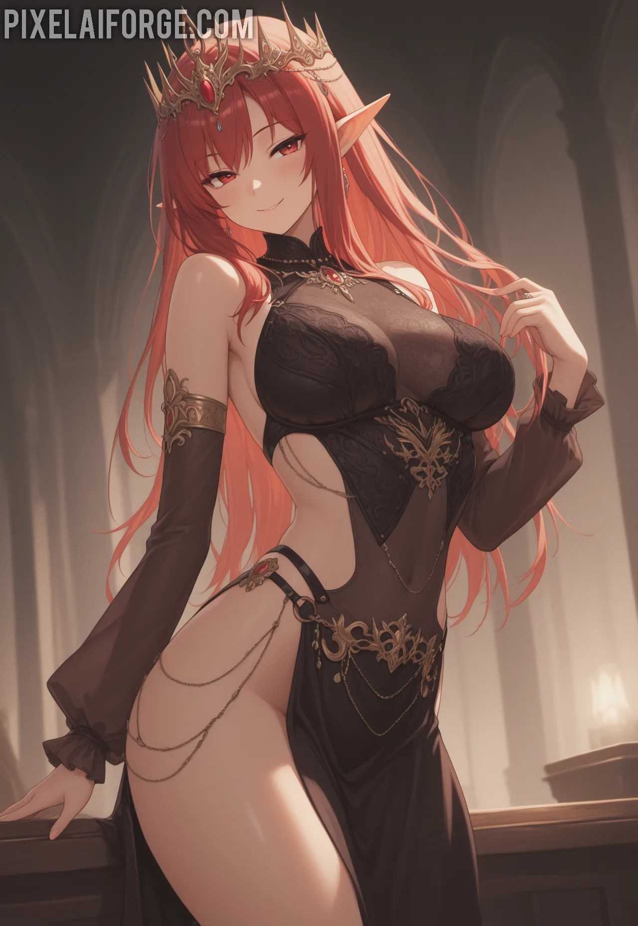 Arte ilustración increíble de One Piece Anime List Cosplay Lazarus Amv generado por IA