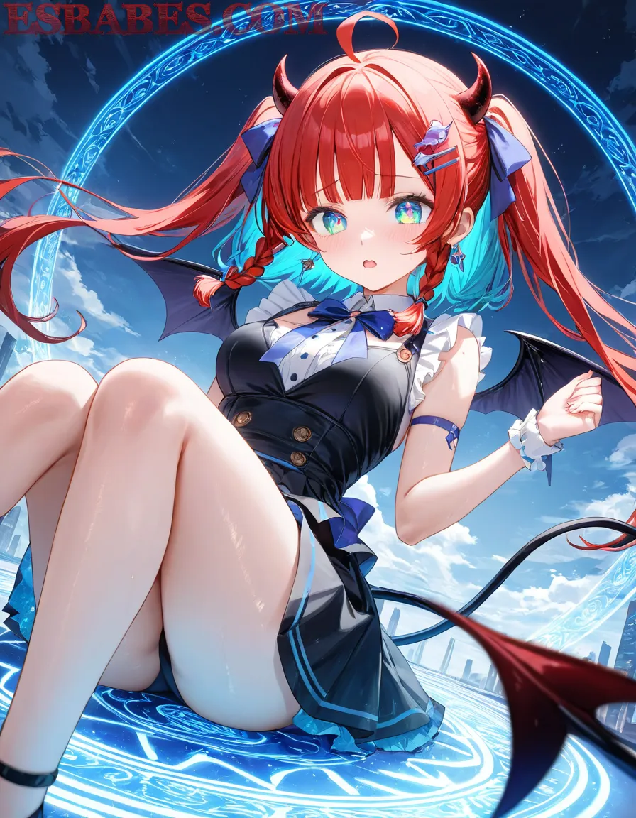 Arte ilustración increíble de One Piece Dragon Ball Frieren Yuri Tentacle generado por IA