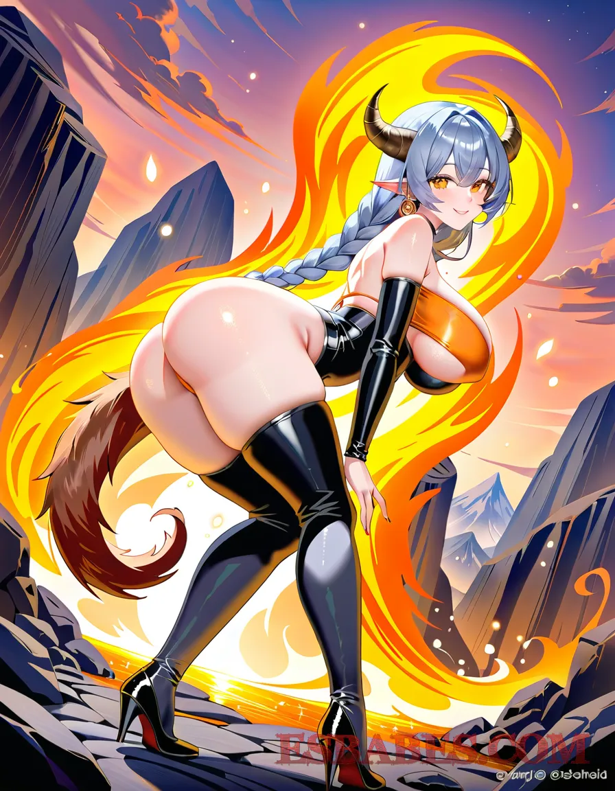 Arte ilustración increíble de One Piece Fullmetal Alchemist Death Note Anime Merch Kemonomimi generado por IA