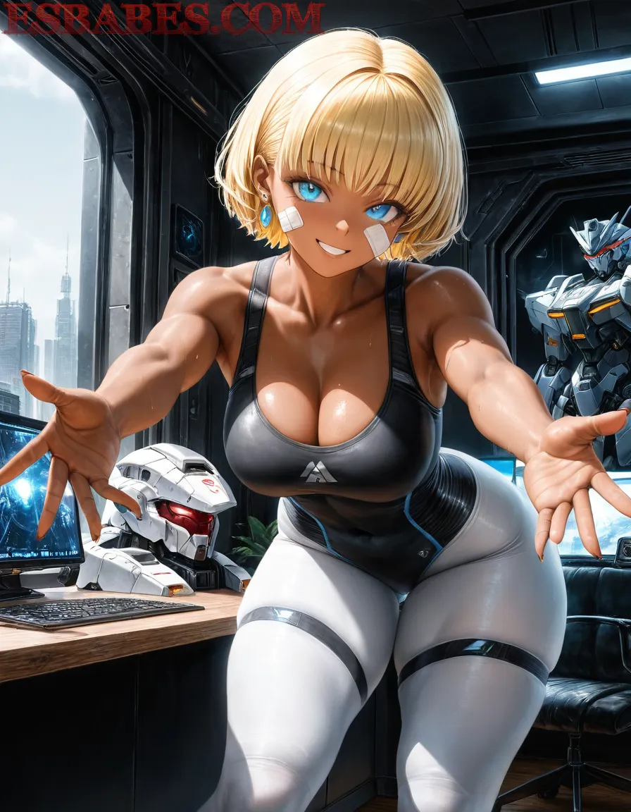 Arte ilustración increíble de One Piece Hentai Naruto Anime Characters Eren Yeager generado por IA