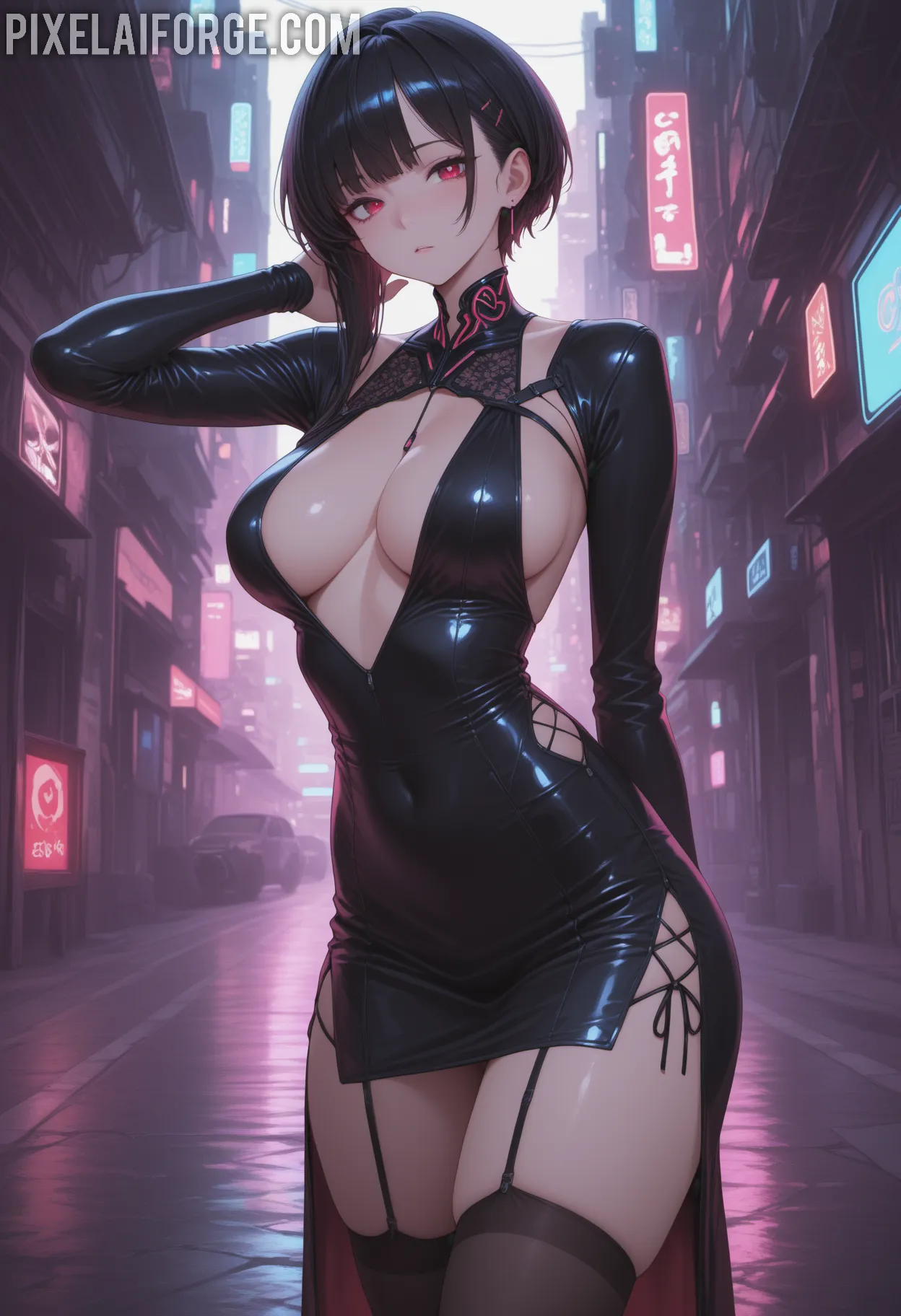 Arte ilustración increíble de One Piece Hidive Anime Trailer Funimation Kemonomimi generado por IA