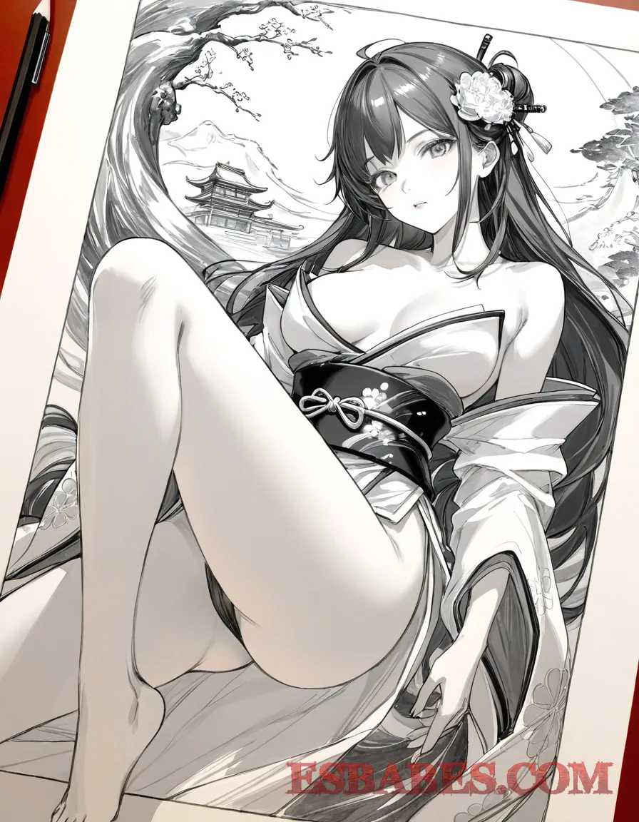 Arte ilustración increíble de One Piece Jujutsu Kaisen Cosplay Anime 2025 Amv generado por IA