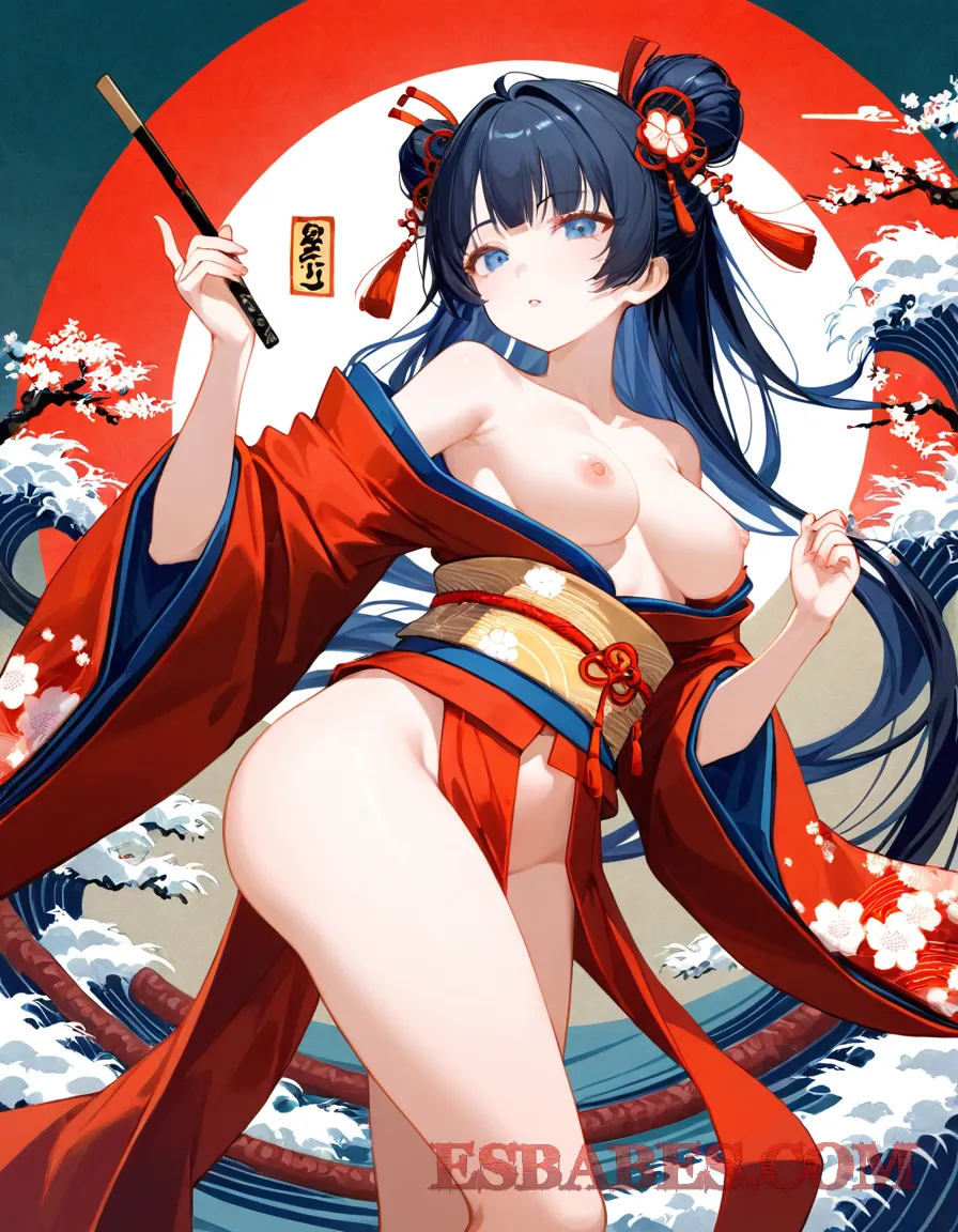 Arte ilustración increíble de One Piece Naruto Best Anime Anime Games Gojo Satoru generado por IA