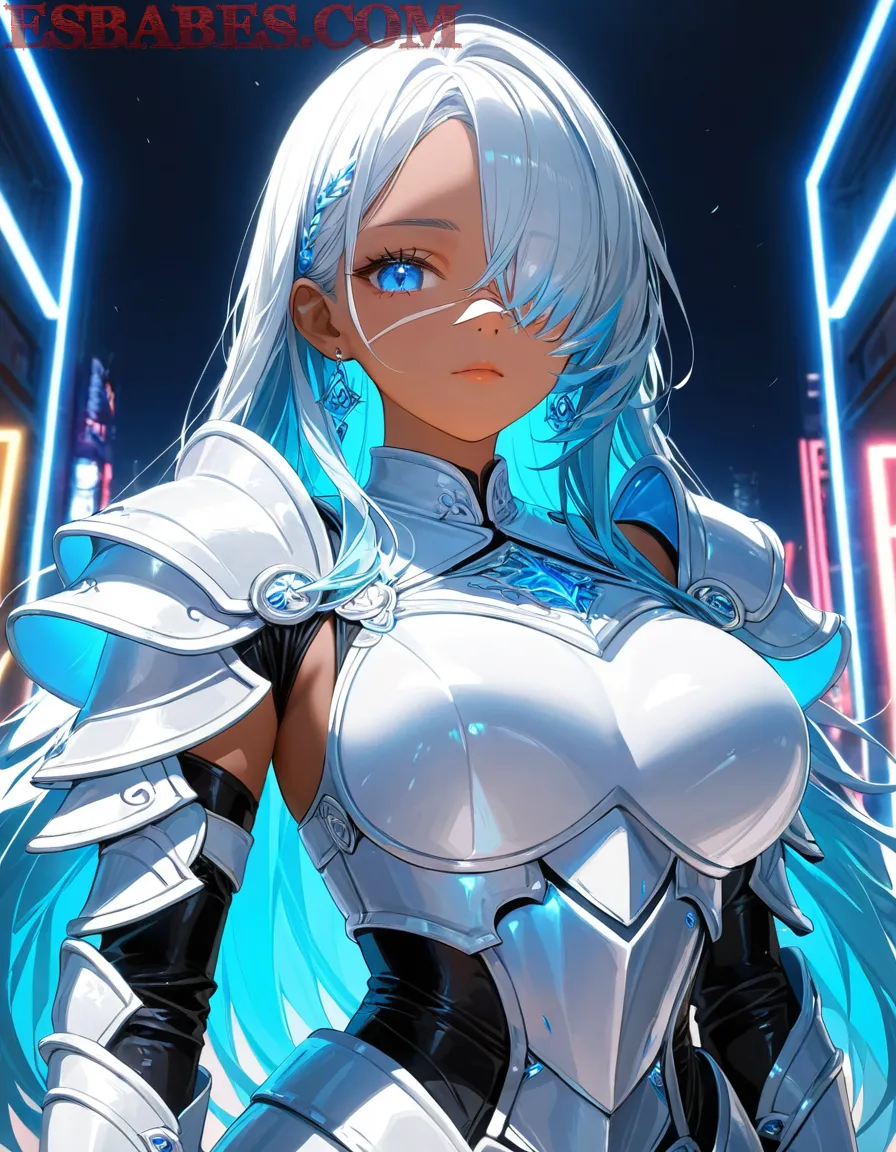 Arte ilustración increíble de Oshi No Ko Anime Streaming Neon Genesis Evangelion Shounen Ai Moe generado por IA