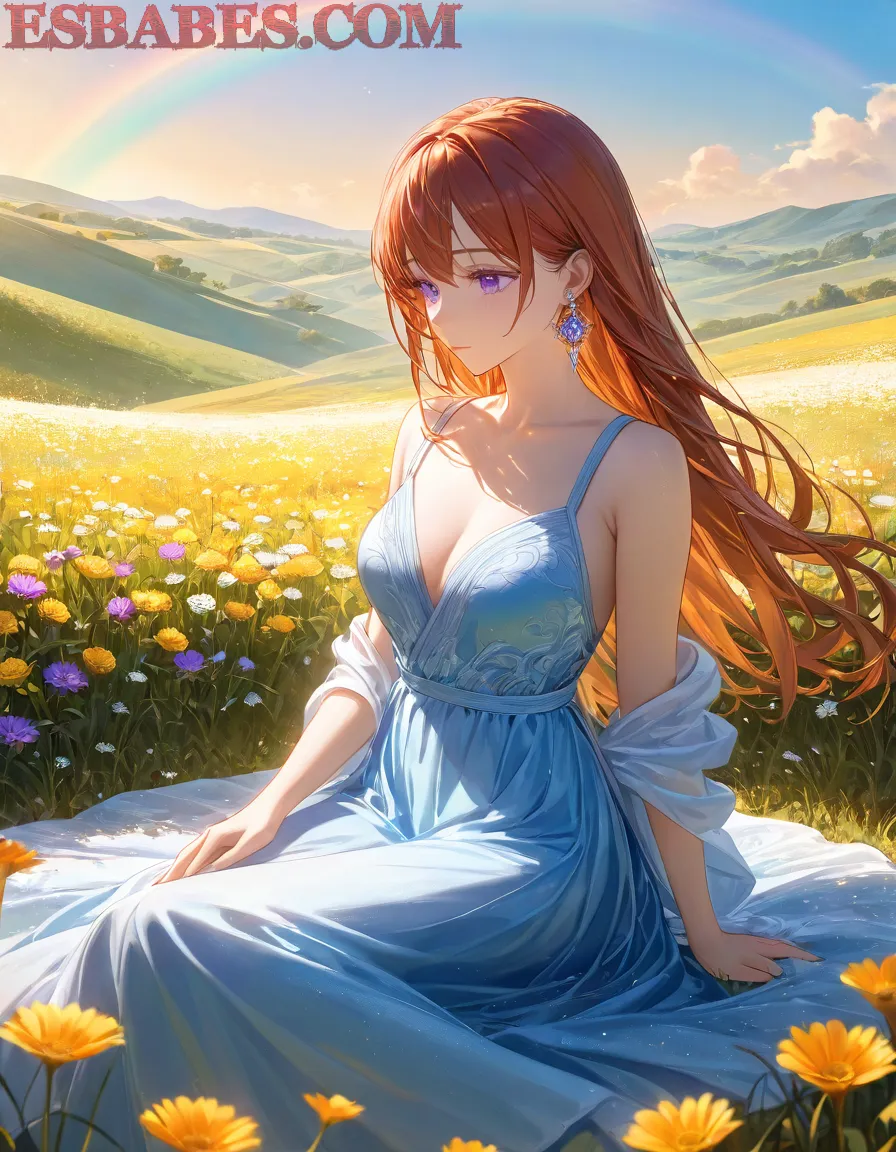 Arte ilustración increíble de Oshi No Ko Anime Trailer Anime Music Haikyuu Kemonomimi generado por IA