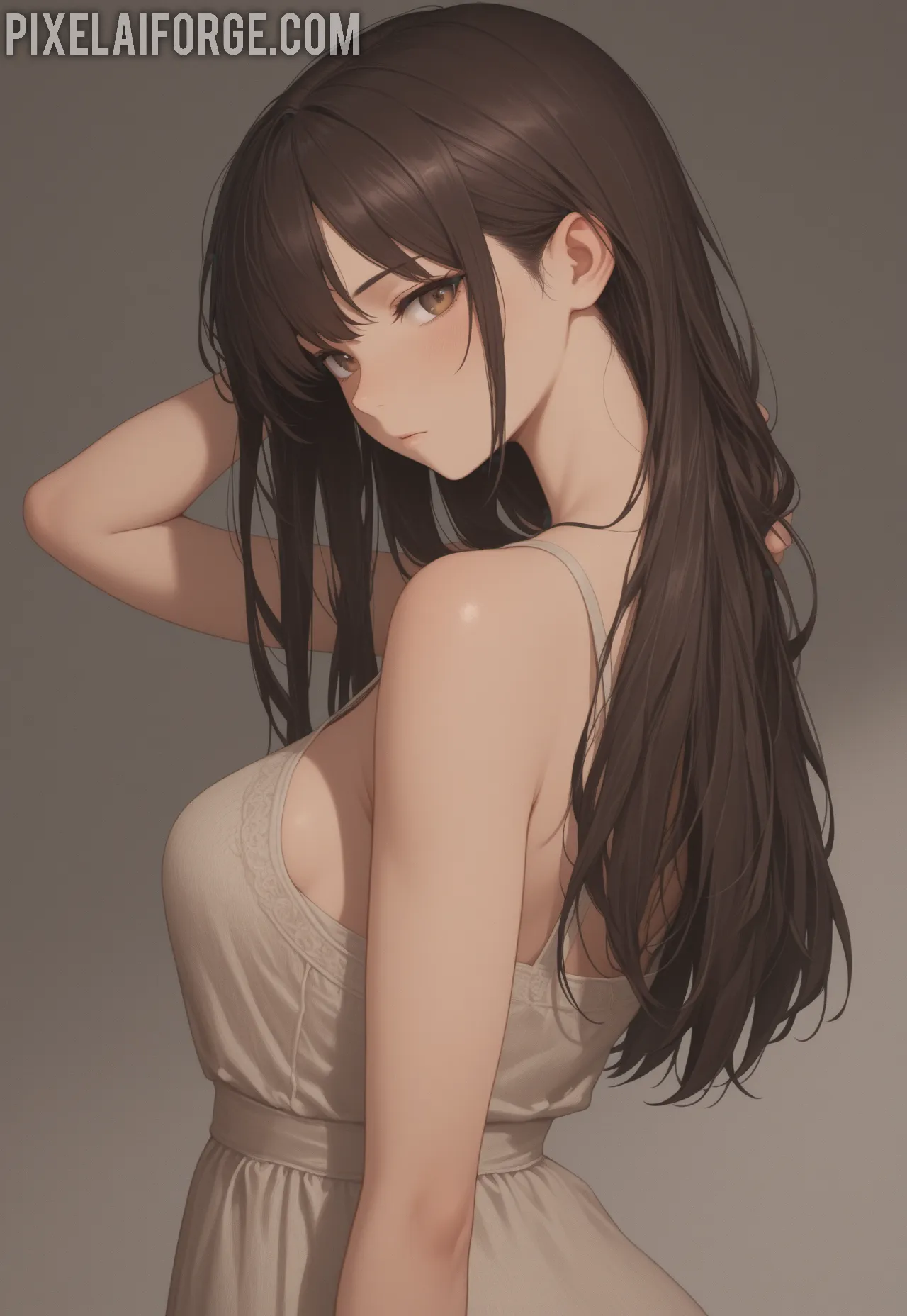 Arte ilustración increíble de Oshi No Ko Cowboy Bebop Anime News Ecchi Oppai generado por IA