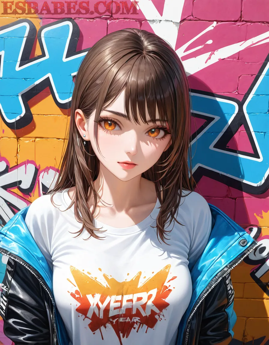 Arte ilustración increíble de Samurai Champloo Blue Box Anime Wallpaper Chainsaw Man Oppai generado por IA