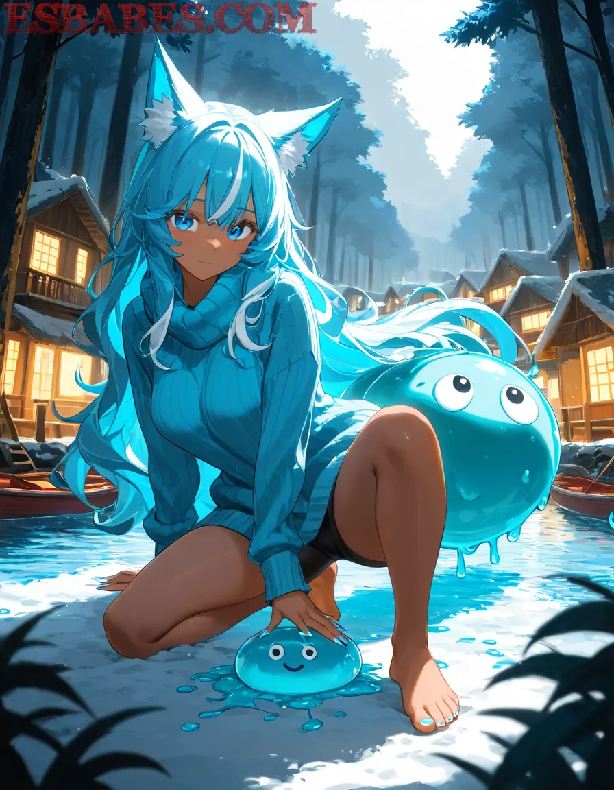 Arte ilustración increíble de Samurai Champloo Shonen Oppai Kemonomimi Lolicon generado por IA