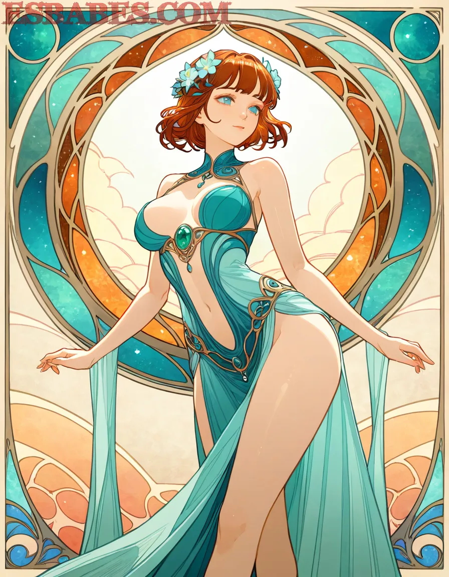 Arte ilustración increíble de Samurai Champloo Shonen Steins Gate Anime Reviews Catgirl generado por IA