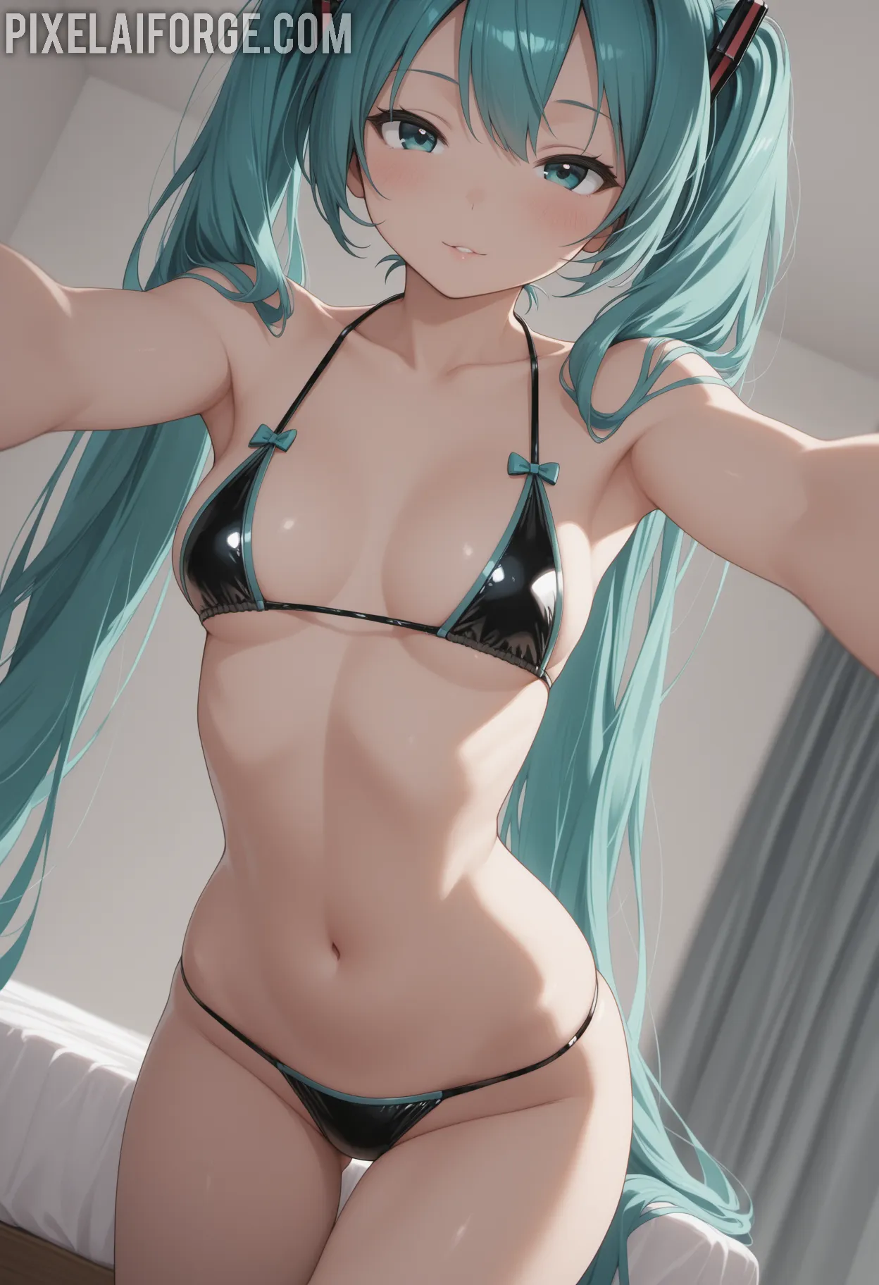 Arte ilustración increíble de Seinen Anime Merch Ecchi Shotacon Tsundere generado por IA