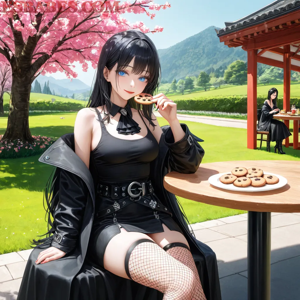 Arte ilustración increíble de Seinen Tokyo Revengers Bishoujo Shoujo Ai Yandere generado por IA