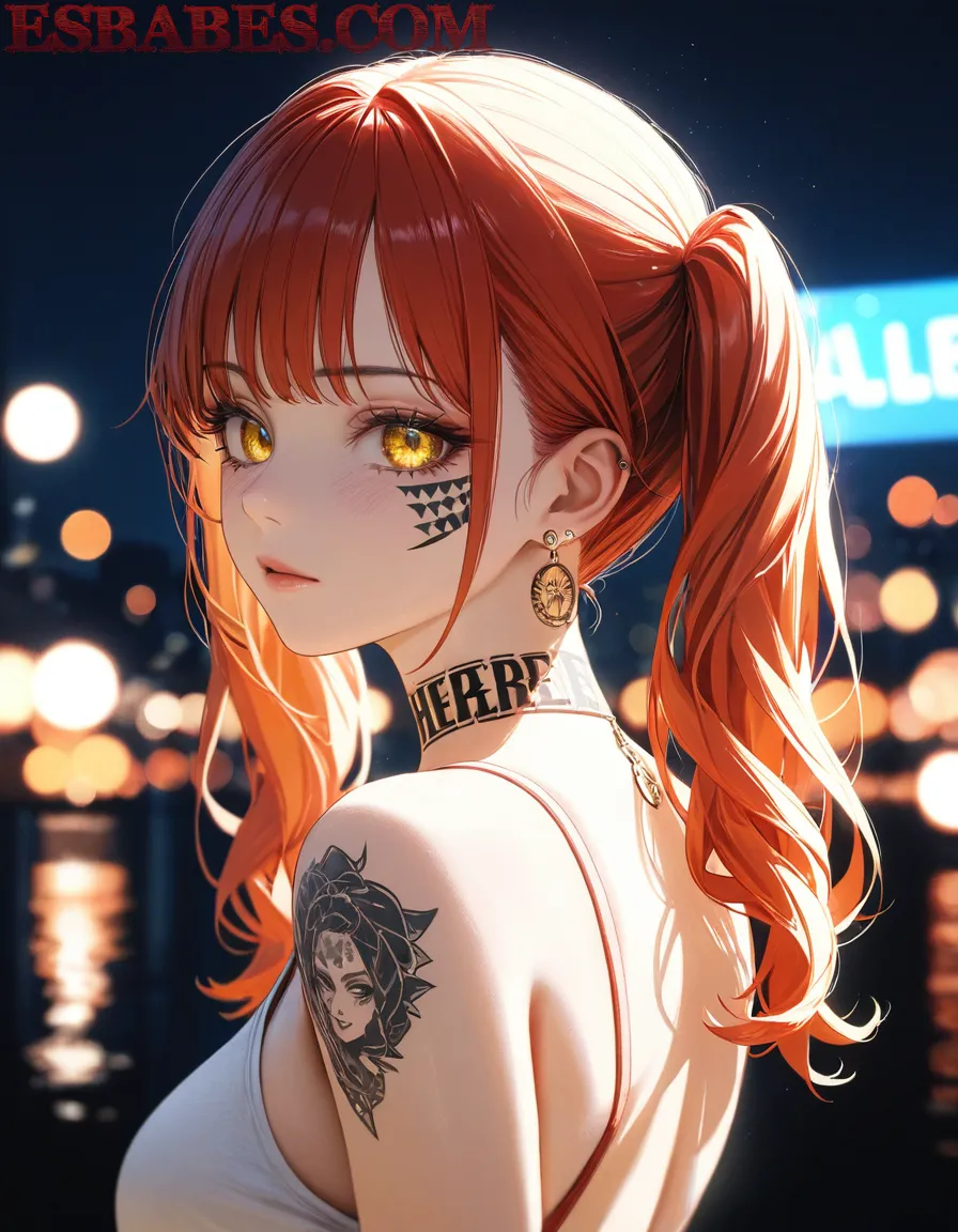 Arte ilustración increíble de Shonen Eren Yeager Anime Merch Tsundere Senpai generado por IA