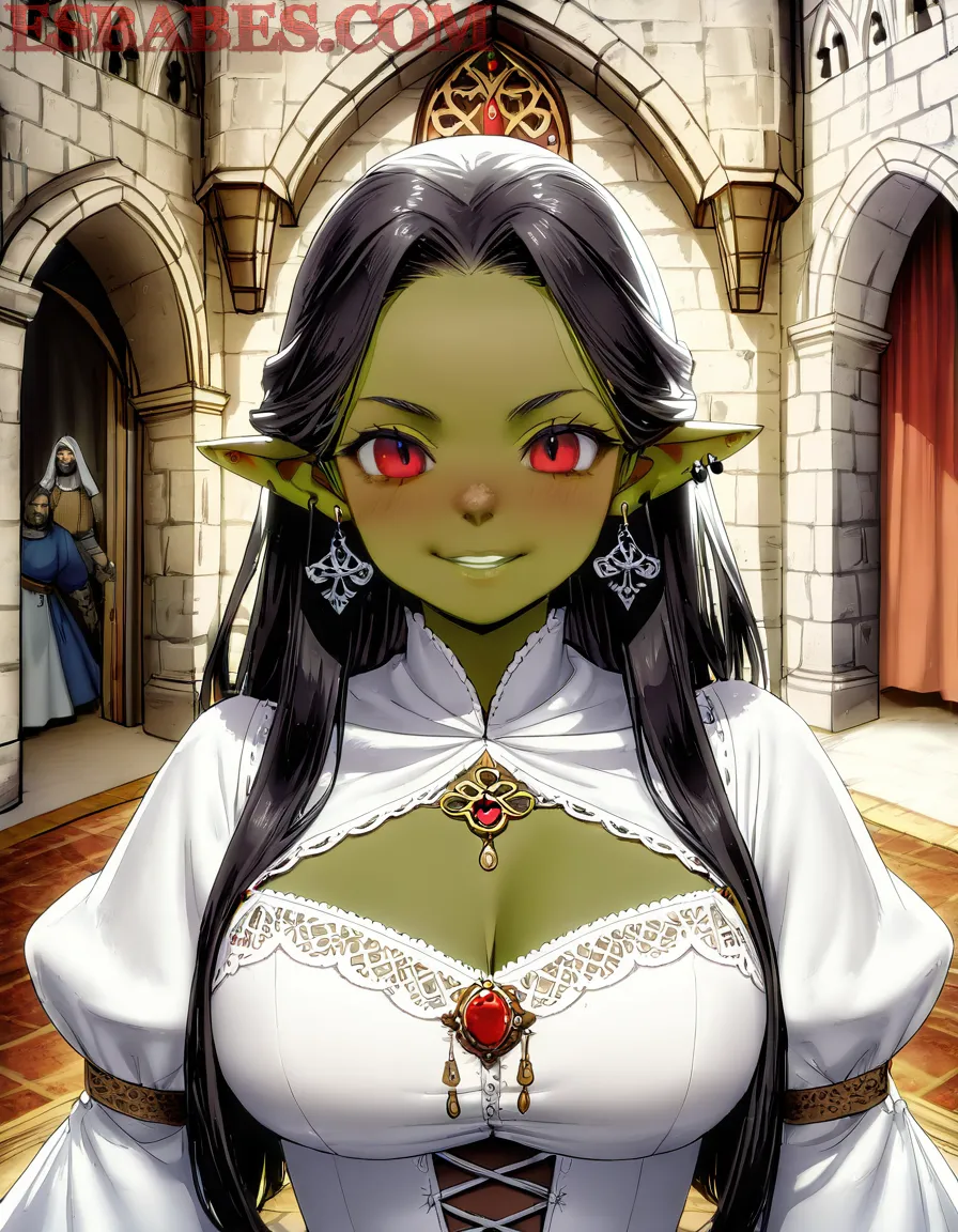 Arte ilustración increíble de Solo Leveling Bleach Funimation Yuri Maid generado por IA