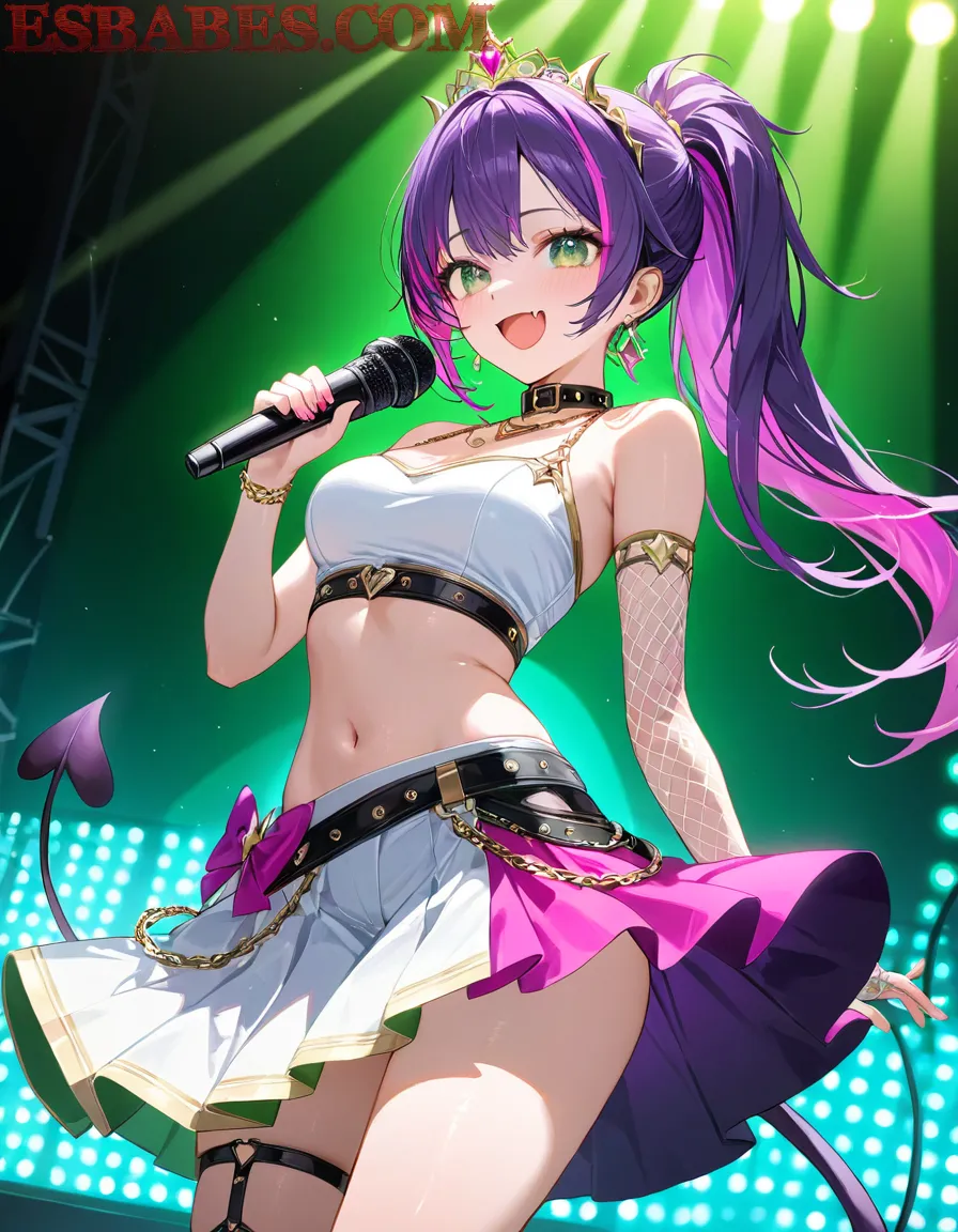 Arte ilustración increíble de Solo Leveling Chainsaw Man Steins Gate Shoujo Ai Tsundere generado por IA