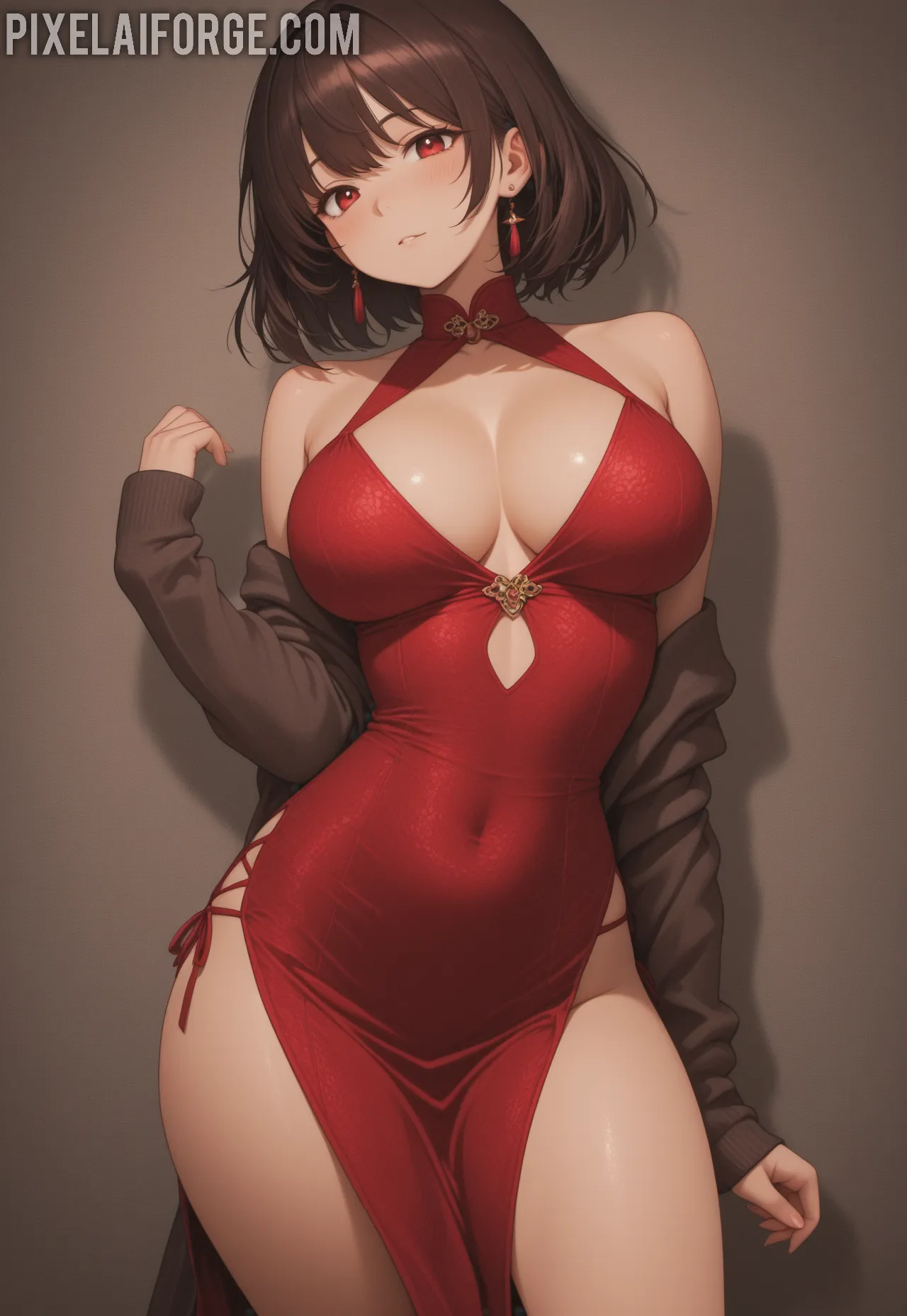 Arte ilustración increíble de Solo Leveling Cosplay Cowboy Bebop Top Anime Tentacle generado por IA