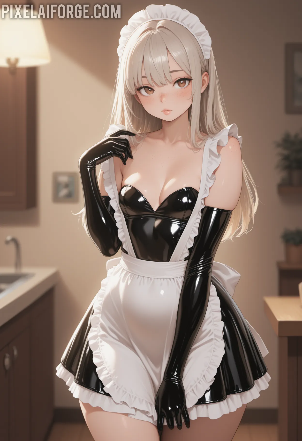 Arte ilustración increíble de Solo Leveling Dandadan Attack On Titan Bleach Shonen generado por IA