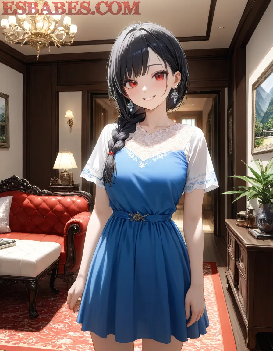 Arte ilustración increíble de Solo Leveling Hentai Anime Merch Tentacle Maid generado por IA