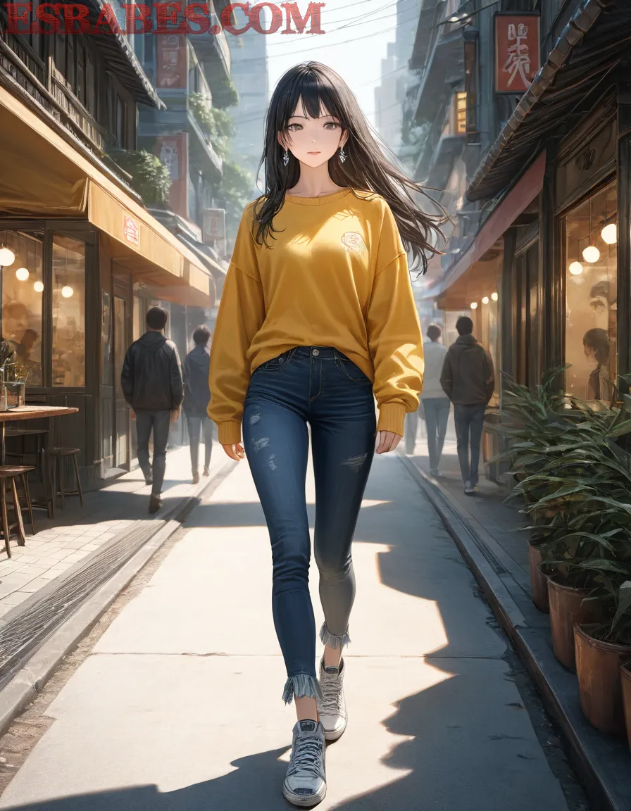 Arte ilustración increíble de Solo Leveling Jujutsu Kaisen Anime Games Anime 2025 Yuri generado por IA