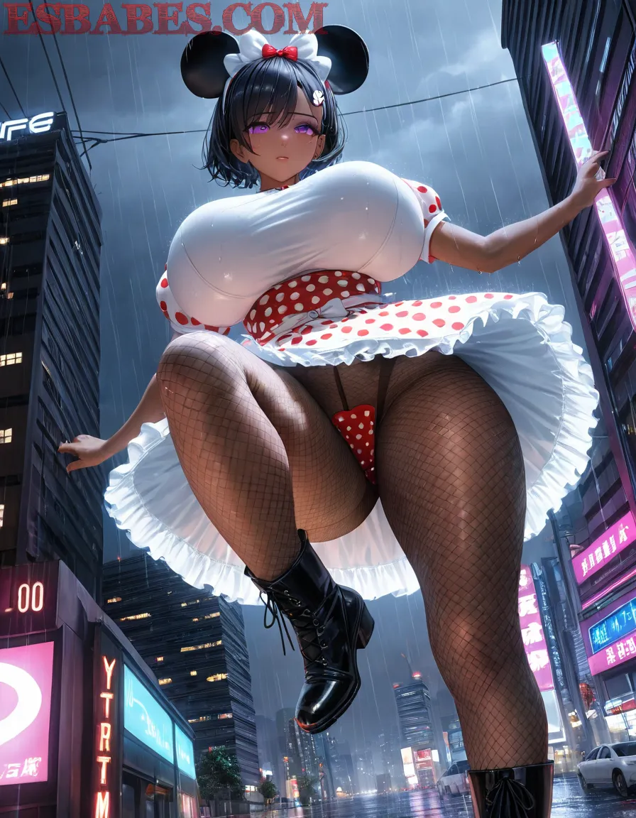 Arte ilustración increíble de Solo Leveling Naruto Cosplay Funimation Ecchi generado por IA