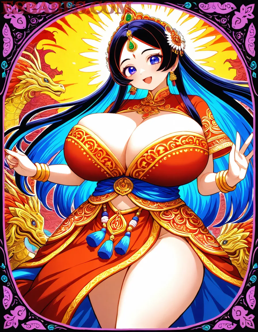 Arte ilustración increíble de Spy X Family Anime Girl Hunter X Hunter Netflix Anime Eroge generado por IA