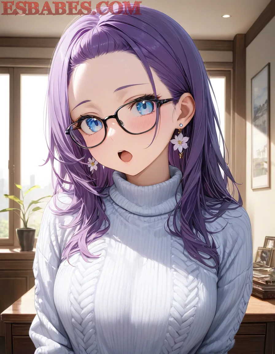 Arte ilustración increíble de Spy X Family Anime List Funimation Oppai Senpai generado por IA