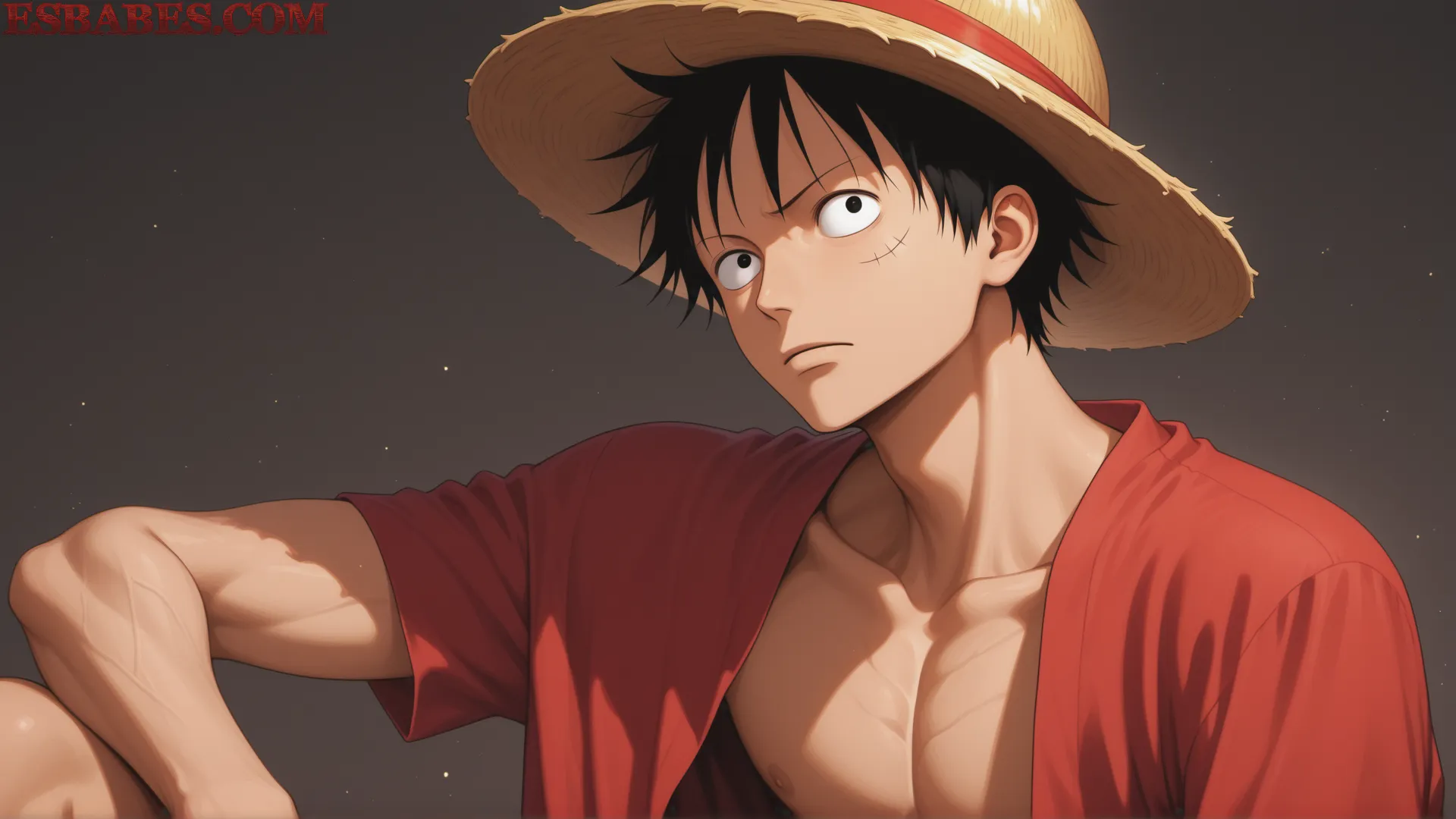 Arte ilustración increíble de Spy X Family Blue Box Hidive Luffy Maid generado por IA