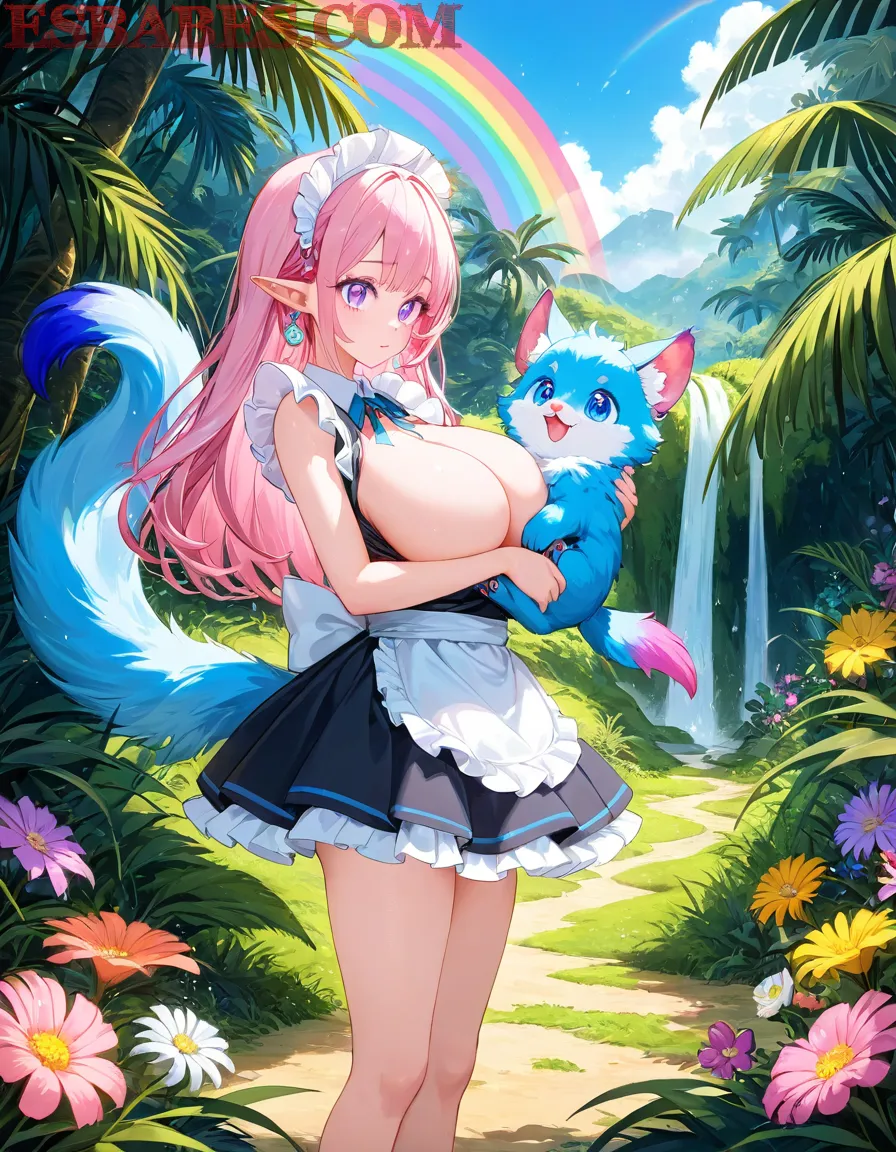 Arte ilustración increíble de Spy X Family Dandadan Anime Expo Ero Senpai generado por IA