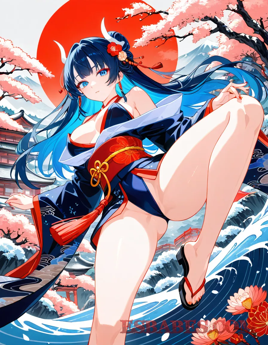 Arte ilustración increíble de Spy X Family Demon Slayer Anime Characters Crunchyroll Anime Series generado por IA