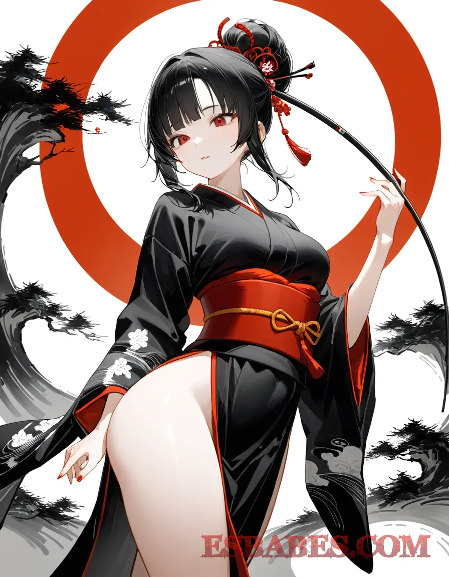 Arte ilustración increíble de Spy X Family Demon Slayer Netflix Anime Bishounen Yandere generado por IA