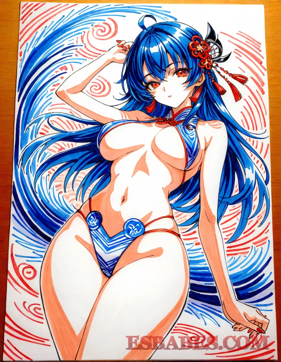 Arte ilustración increíble de Spy X Family Eren Yeager Anime Conventions Anime Merch Shoujo Ai generado por IA