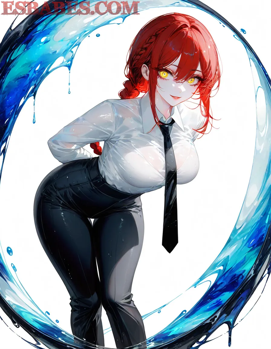 Arte ilustración increíble de Spy X Family Free Anime Anime List Chainsaw Man Tsundere generado por IA