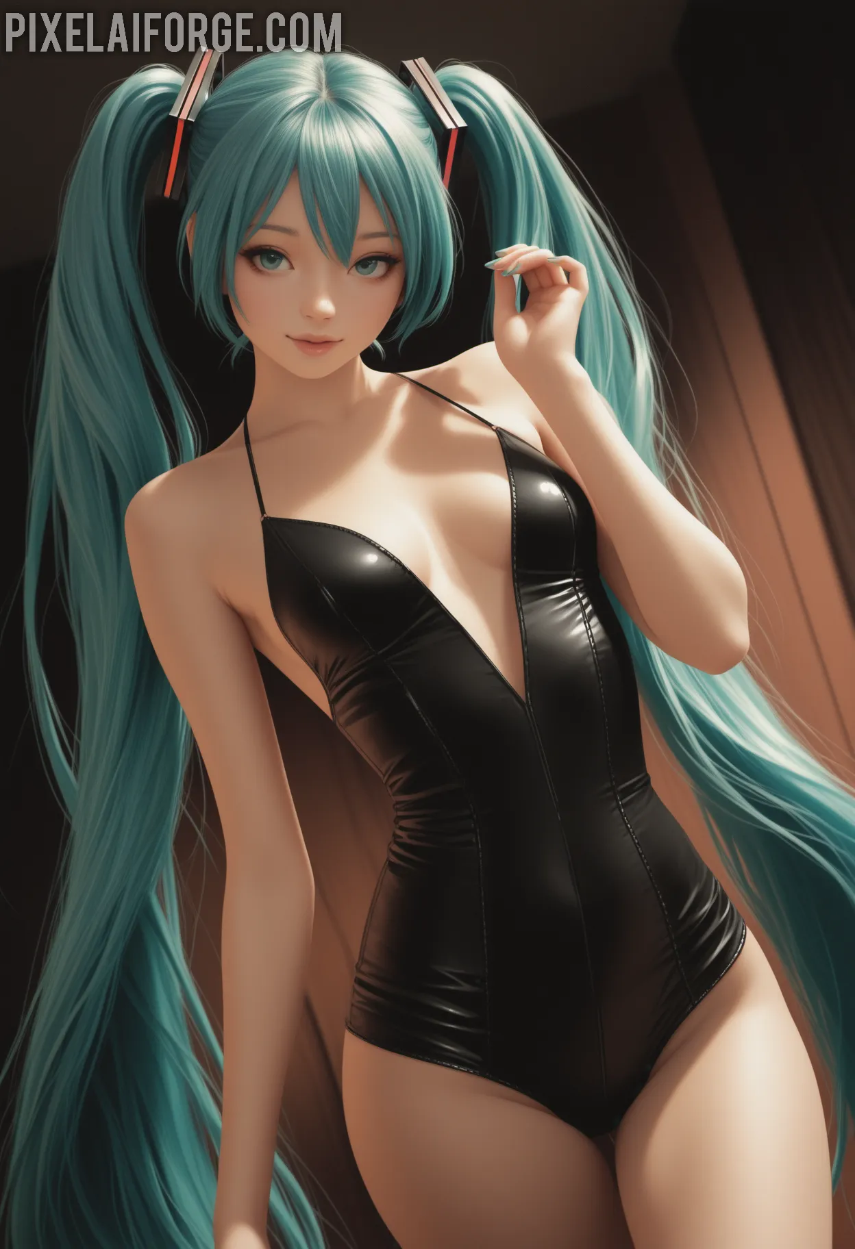 Arte ilustración increíble de Spy X Family Lazarus Yuri Fan Service Bishounen generado por IA