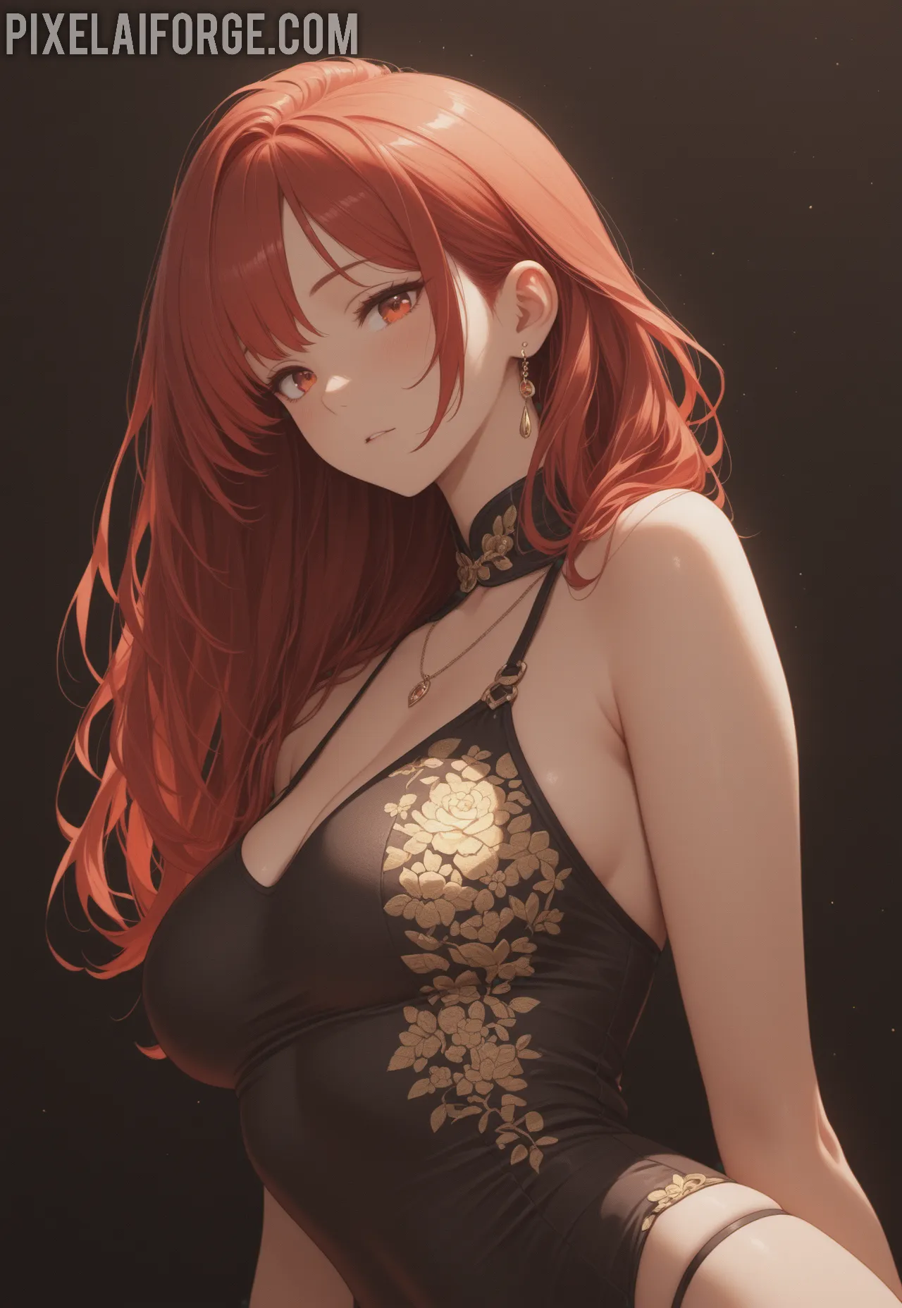 Arte ilustración increíble de Spy X Family My Hero Academia Seinen Anime Wallpaper Oppai generado por IA