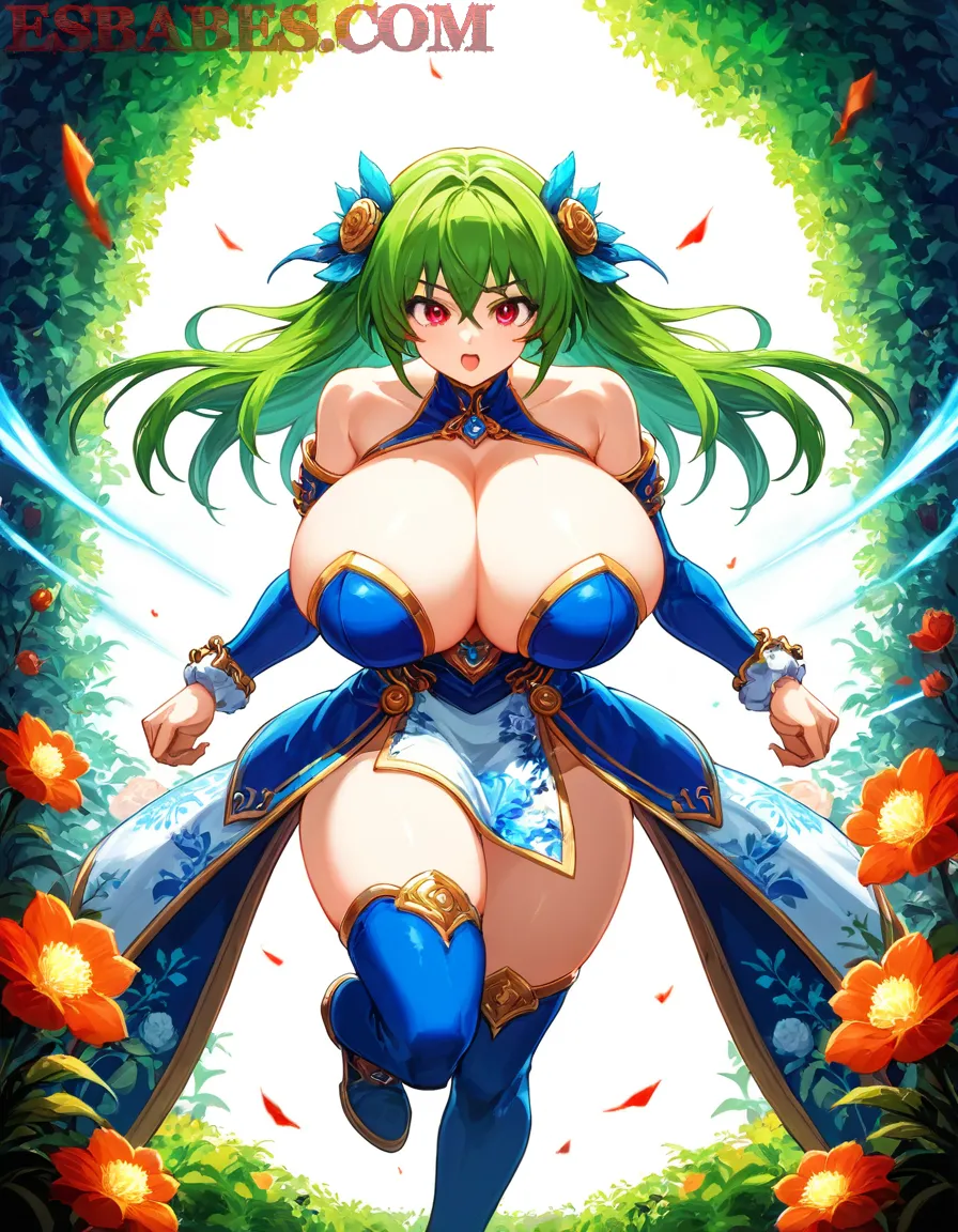 Arte ilustración increíble de Spy X Family Witch Hat Atelier Manga Anime Edit Bara generado por IA