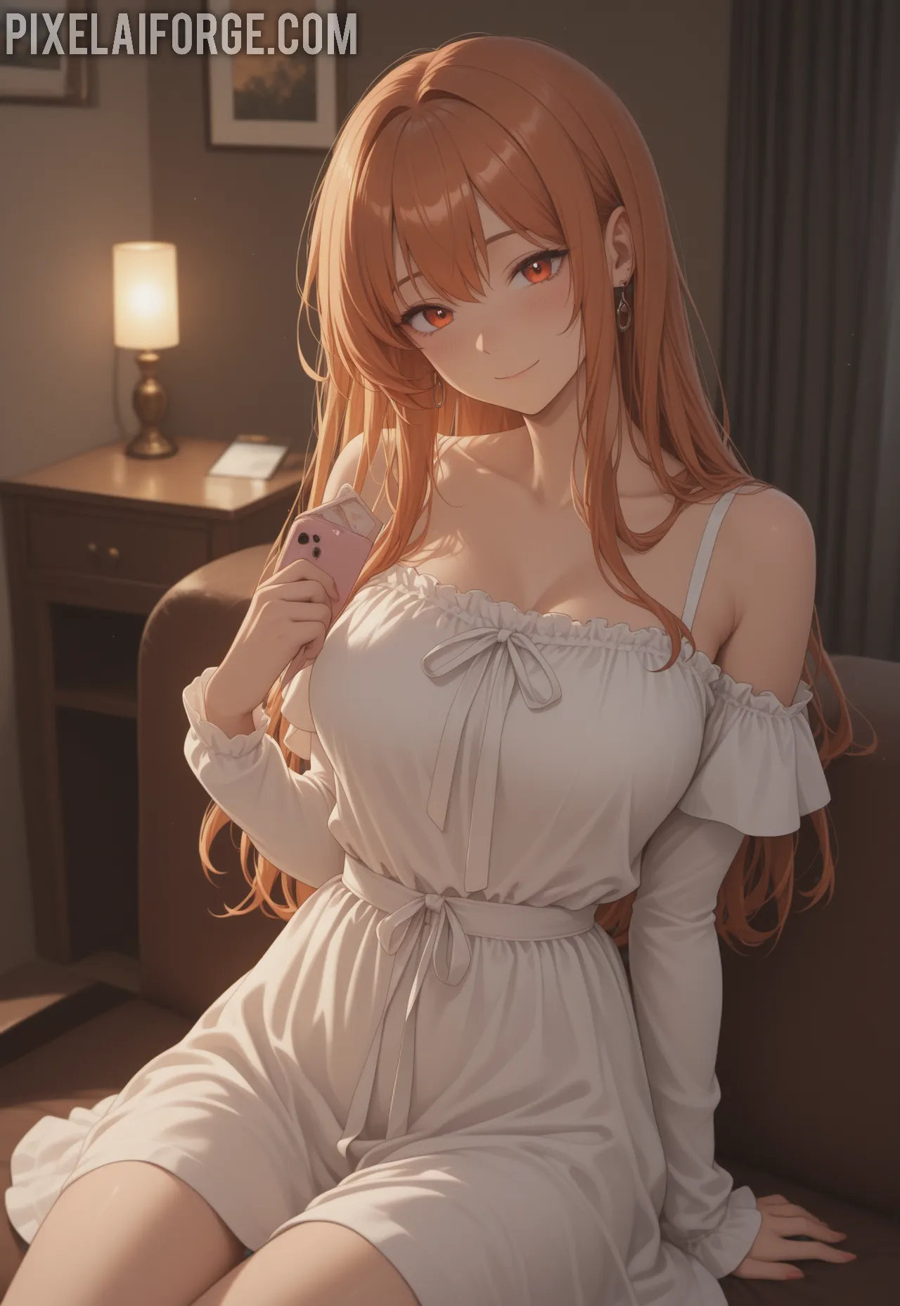 Arte ilustración increíble de Spy X Family Witch Hat Atelier Oshi No Ko Goku Kemonomimi generado por IA