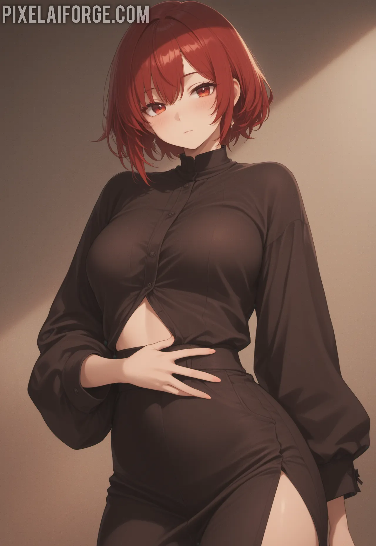 Arte ilustración increíble de Suzie Carina Is Having Fun With Eve Angel generado por IA