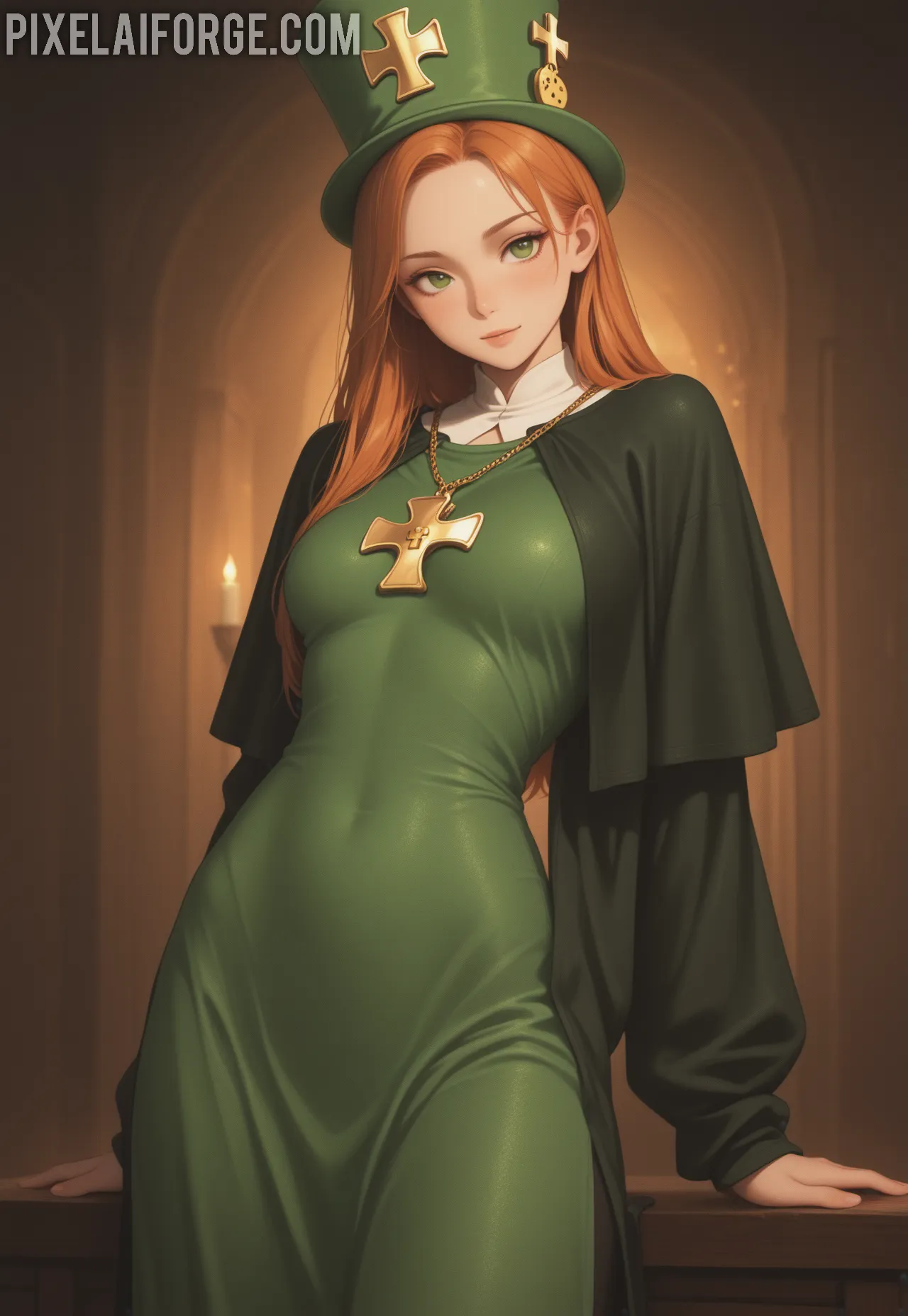 Arte ilustración increíble de Watch Anime Cosplay Luffy Bishounen Yandere generado por IA