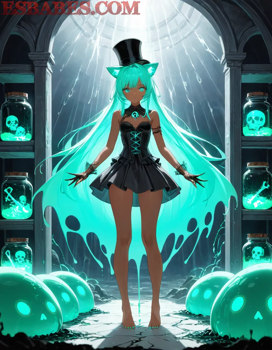 Arte ilustración increíble de Watch Anime Dragon Ball Lazarus Kemonomimi Reverse Harem generado por IA