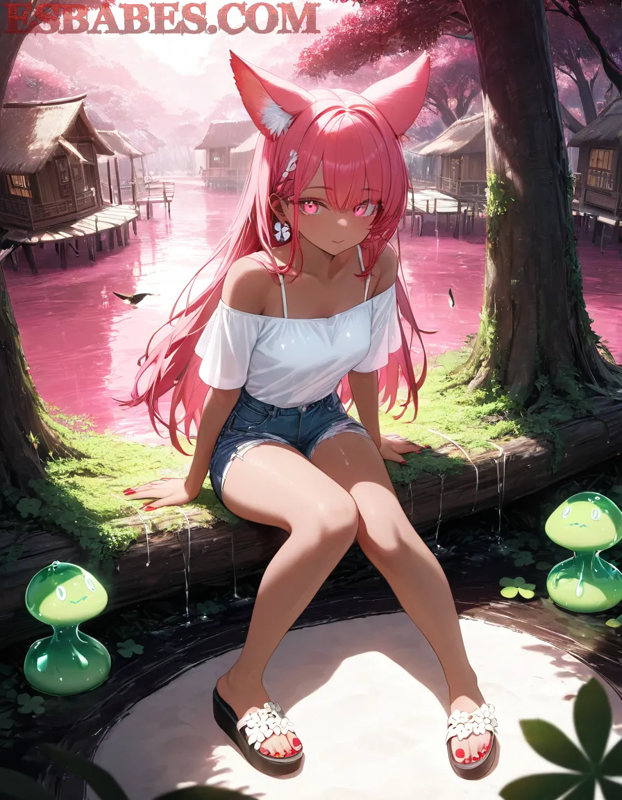 Arte ilustración increíble de Watch Anime Naruto Fullmetal Alchemist Lazarus Catgirl generado por IA