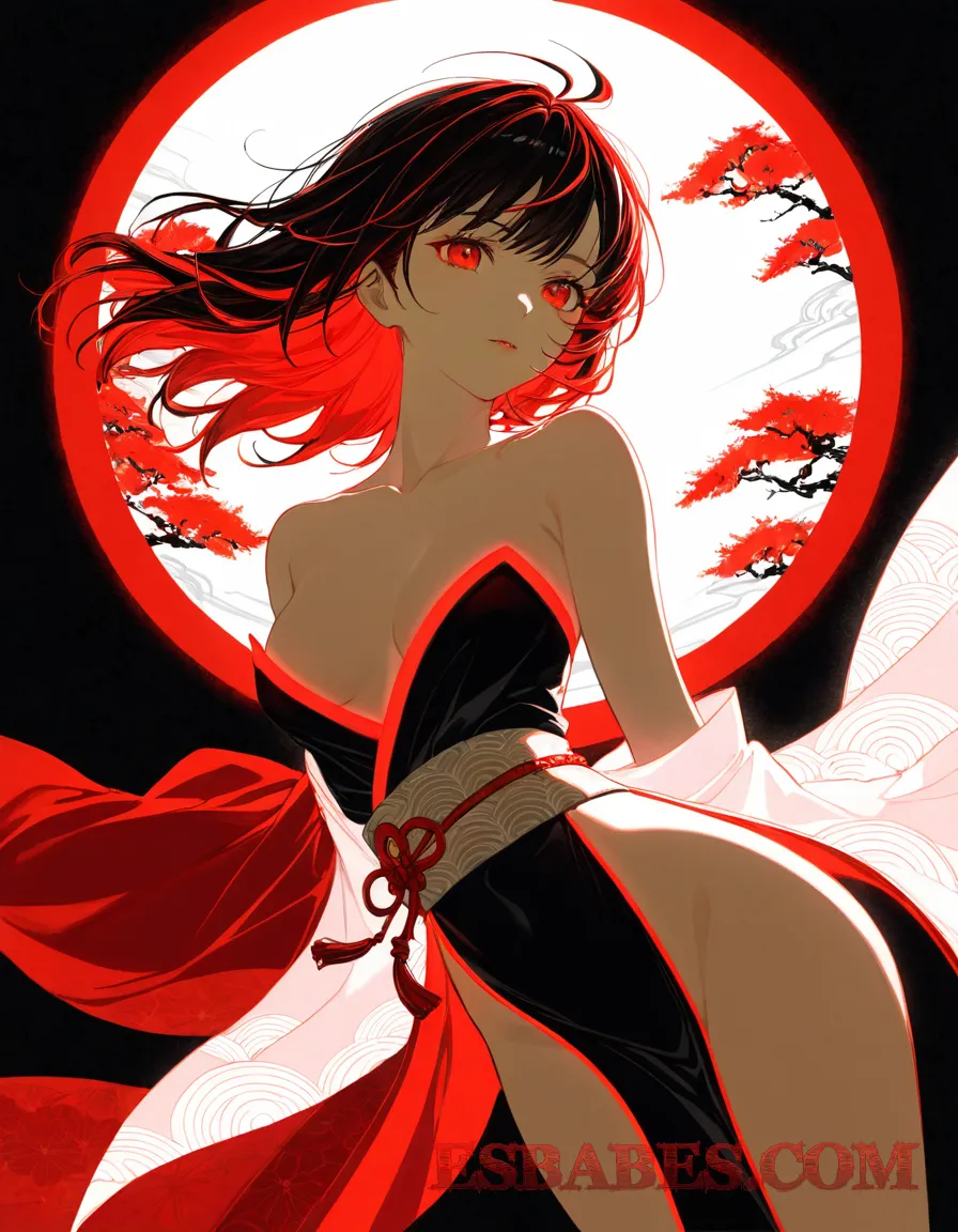 Arte ilustración increíble de Watch Anime Seinen Goku Netorare Tsundere generado por IA