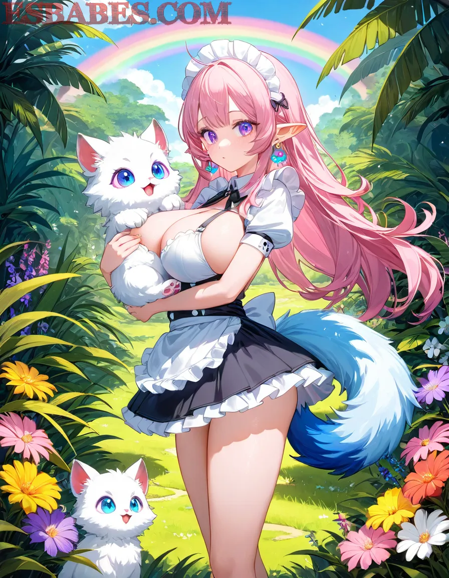 Arte ilustración increíble de Watch Anime Seinen Shojo Steins Gate Tsundere generado por IA