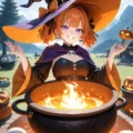 Arte ilustración increíble de Witch Hat Atelier Anime Games Anime Music Amv Yuri generado por IA