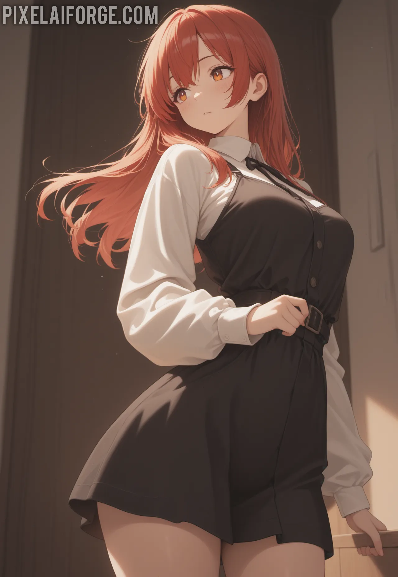 Arte ilustración increíble de Witch Hat Atelier Anime Series Haikyuu Neon Genesis Evangelion Ecchi generado por IA