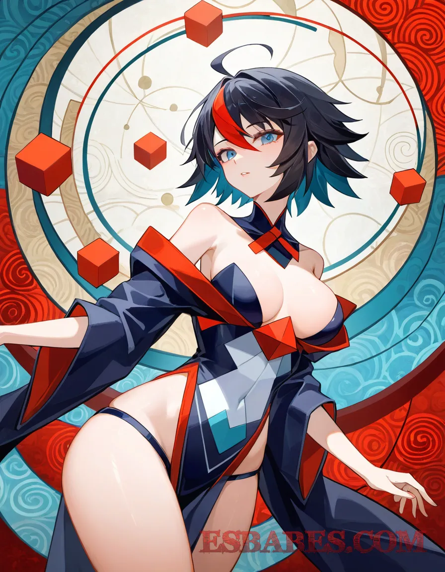 Arte ilustración increíble de Witch Hat Atelier Hentai Cowboy Bebop Fan Service Shounen Ai generado por IA