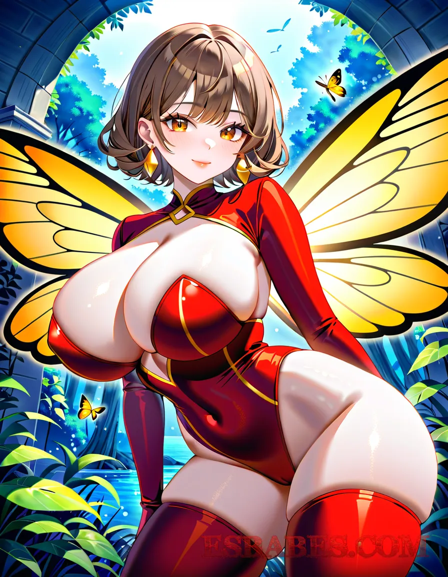 Arte ilustración increíble de Witch Hat Atelier Mashle Blue Box Isekai Anime Series generado por IA