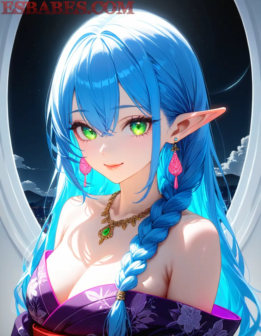 Arte ilustración increíble de Witch Hat Atelier Yoasobi Moe Yandere Senpai generado por IA